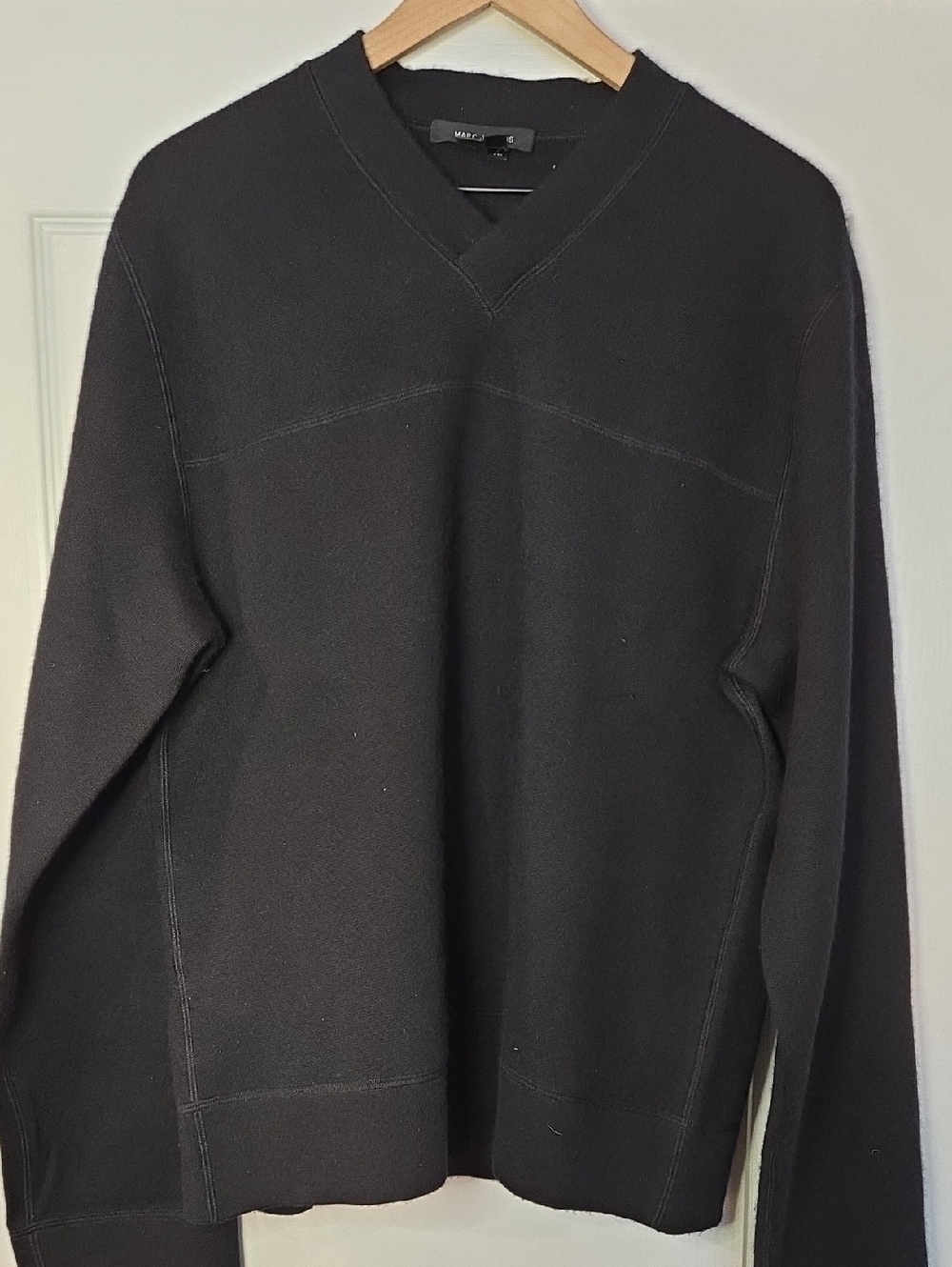Marc Jacobs Men's Black Crew-Neck Knit Sweater